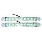 Farol de Rodagem Led Auxiliar 9 Leds Drl Daylight Diurna - Par