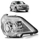 Farol Dianteiro Agile 2009 2010 2011 2012 2013 Máscara Cromada Liso Acrílico Farol Dianteiro Agile 2009 2010 2011 2012 2013 Máscara Cromada Liso Acrílico