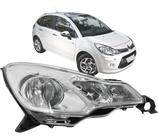 Farol Dianteiro Citroen C3 2013 Até 2020 Ds3 2012 até 2015 Manual Cromado Farol Dianteiro Citroen C3 2013 Até 2020 Ds3 2012 até 2015 Manual Cromado