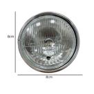 Farol Dianteiro Completo Compativel CB500 Aro Cromado 1998 A 2004 Farol Dianteiro Completo Compativel CB500 Aro Cromado 1998 A 2004