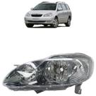 Farol Dianteiro Corolla Fielder 2005 2006 2007 2008 Foco Duplo Lisa Acrílico Farol Dianteiro Corolla Fielder 2005 2006 2007 2008 Foco Duplo Lisa Acrílico