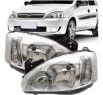 Farol Dianteiro Corsa 2003 2004 2005 2006 2007 2008 2009 2010 2011 2012 Cromado