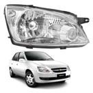 Farol Dianteiro Corsa Classic 2011 2012 2013 2014 2015 2016 2017 Direito Cromado