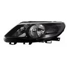 Farol Dianteiro Direito para Volkswagen Gol G5 (2009 em diante) - Lente H4 com Máscara Negra