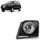 Farol Dianteiro Ecosport 2003 2004 2005 2006 2007 Máscara Negra Liso Acrílico