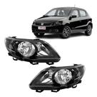 Farol Dianteiro Esquerdo Foco Duplo Máscara Negra Gol Voyage Saveiro G5 2009 a 2012