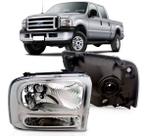 Farol Dianteiro F250 F350 F4000 / 06 a 12 Lado Esquerdo (Motorista)