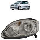 Farol Dianteiro Fox Crossfox Spacefox 2008 2009 A 2010 Máscara Cromada Lente Lisa Acrílico