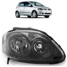 Farol Dianteiro Fox Spacefox Crossfox 2008 A 2010 Máscara Negra