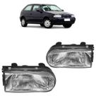 Farol Dianteiro Gol G2 Bola 1995 A 2005 Máscara Cromada