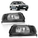 Farol Dianteiro Gol Parati 1999 A 2005 Saveiro G3 Máscara Negra