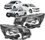 Farol Dianteiro Gol Voyage G8 Saveiro G7 G8 2018 até 2023 Foco Simples Par 2 Pçs