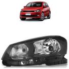 Farol Dianteiro Gol Voyage Saveiro G6 2013 A 2016 Máscara Negra