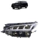 Farol Dianteiro Hilux Sw4 Diamond 2021 2022 Led Máscara Negra Lente Lisa Acrílico Foco Duplo Carcaça Preta Farol Dianteiro Hilux Sw4 Diamond 2021 2022 Led Máscara Negra Lente Lisa Acrílico Foco Duplo Carcaça Preta