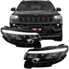 Farol Dianteiro Jeep Compass 2022 2023 2024 Full Led