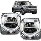 Farol Dianteiro Jeep Renegade 2022 até 2026 Full Led Com Reator Par 2 peças