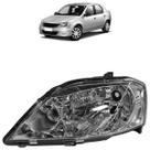Farol Dianteiro Logan 2011 A 2013 Máscara Cromada Farol Dianteiro Logan 2011 A 2013 Máscara Cromada