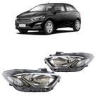 Farol Dianteiro Onix 2017 2018 2019 2020 A 2021 Led Máscara Negra