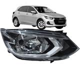 Farol Dianteiro Onix 2020 até 2026 Sem Projetor Sem Led Cromado