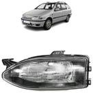 Farol Dianteiro Palio Siena Strada G1 1996 A 2000 Máscara Cromada