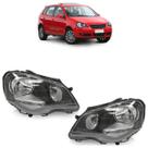 Farol Dianteiro Polo 2007 A 2014 Máscara Negra