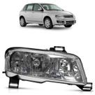 Farol Dianteiro Stilo 2008 2009 2010 2011 2012 Máscara Cromada Lente Lisa Acrílico Foco Duplo Farol Dianteiro Stilo 2008 2009 2010 2011 2012 Máscara Cromada Lente Lisa Acrílico Foco Duplo