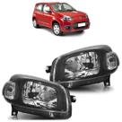 Farol Dianteiro Uno Way Vivace Attractive 2010 2011 2012 2013 2014 2015 Liso Acrílico