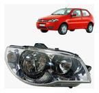 Farol Direito Com Máscara Negra Palio/siena/strada 51779636 Direito/passageiro