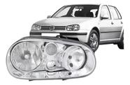 Farol Direito Cromado Golf 1999 2000 2001 2002 A 2006