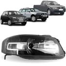 Farol direito gol parati saveiro g4 2006-2012 máscara negra