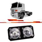 Farol Duplo MB 1938S 2003 Ate 2008 Ld Com Suporte Preto Usa H7 H7
