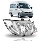 Farol elétrico lado direito mercedes benz sprinter 2002 a 2012