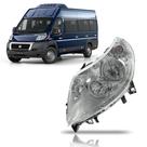 Farol elétrico lado esquerdo fiat ducato 2018 a 2021 Farol elétrico lado esquerdo fiat ducato 2018 a 2021