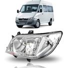 Farol elétrico lado esquerdo mercedes benz sprinter 2002 a 2012 Farol elétrico lado esquerdo mercedes benz sprinter 2002 a 2012