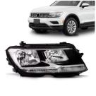 Farol Elétrico Tiguan 2017 a 2021 Com motor Com Led Drl