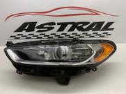 Farol esquerdo ford fusion 2013 2014 2015 2016 com led ambar, original