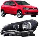 Farol esquerdo gol g6 2012 a 2016 foco duplo cromado