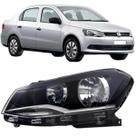 Farol esquerdo voyage g6 2012 a 2016 foco duplo cromado