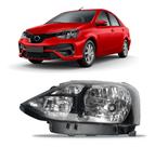 Farol Etios 2017 2018 2019 Mascara Negra