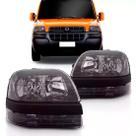 Farol Fiat Doblo 2003 2004 2005 2006 2007 2008 Máscara Negra