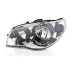 Farol Fiat Palio/siena/strada 2004 em Diante Lado Esquerdo Com Mascara Cromada e Aro Cromado Arteb