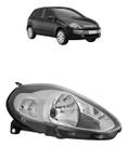 Farol Fiat Punto 2012 2013 2014 2015 2016 Cromado Lado Direito Farol Fiat Punto 2012 2013 2014 2015 2016 Cromado Lado Direito