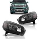 Farol Fiat Uno 2015 A 2018 Mascara Negra Farol Fiat Uno 2015 A 2018 Mascara Negra