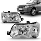 Farol fiat Uno cromado de 2004 a 2013