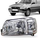 Farol Fiat Uno Mille Fire Economy Fiorino Cromado 2004/2012 Farol Fiat Uno Mille Fire Economy Fiorino Cromado 2004/2012