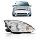 Farol Fiesta Amazon 2003 A 2006 Cromado Farol Fiesta Amazon 2003 A 2006 Cromado