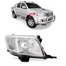 Farol Foco Simples Cromado Hilux 2012 2013 2014 2015 Direito Farol Foco Simples Cromado Hilux 2012 2013 2014 2015 Direito