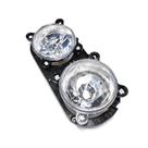 Farol ford cargo ld 2000/2006 horizontal h7 lente acril.soqu