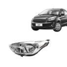 Farol Ford Ka 2019 a 2023 Cromado Esquerdo