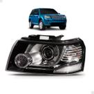 Farol freelander 2 2006 2007 2008 2009 2010 2011 2012 2013 d3s com led cromada 12 pinos